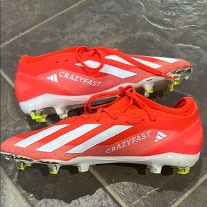 Adidas Crazyfast Red Soccer Cleats